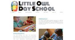 Desktop Screenshot of littleowldayschool.com